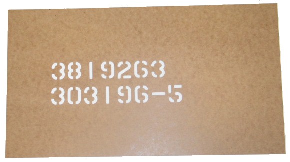 63 Chassis Part Number Stencil (Info Needed)