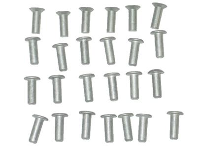 63-67 Rear Exhaust Panel Rivet Set - 25 Pieces