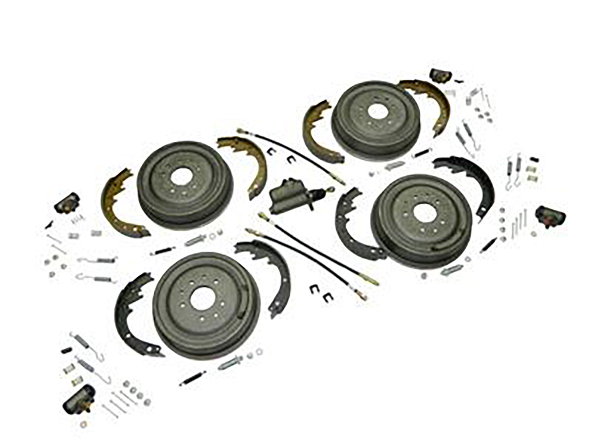 56-62 Brake Overhaul Set Deluxe