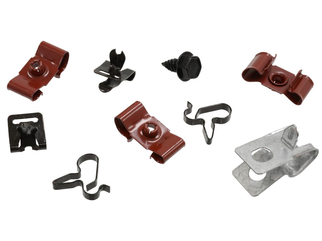 56-57 Brake and Fuel Line Clip Set (9 Clips)