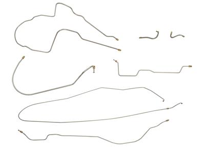 56-62 Brake Line Set - Stainless Steel Full Car Set