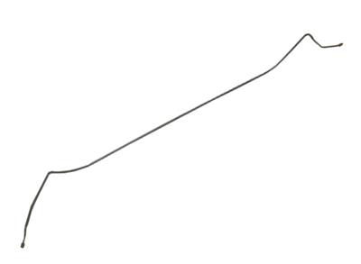 67 STD Front to Rear Brake Line
