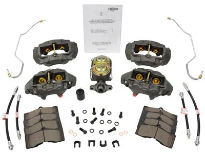 67-76 Brake Caliper Overhaul Kit O-ring Seal - Deluxe Standard - Rebuilt Caliper