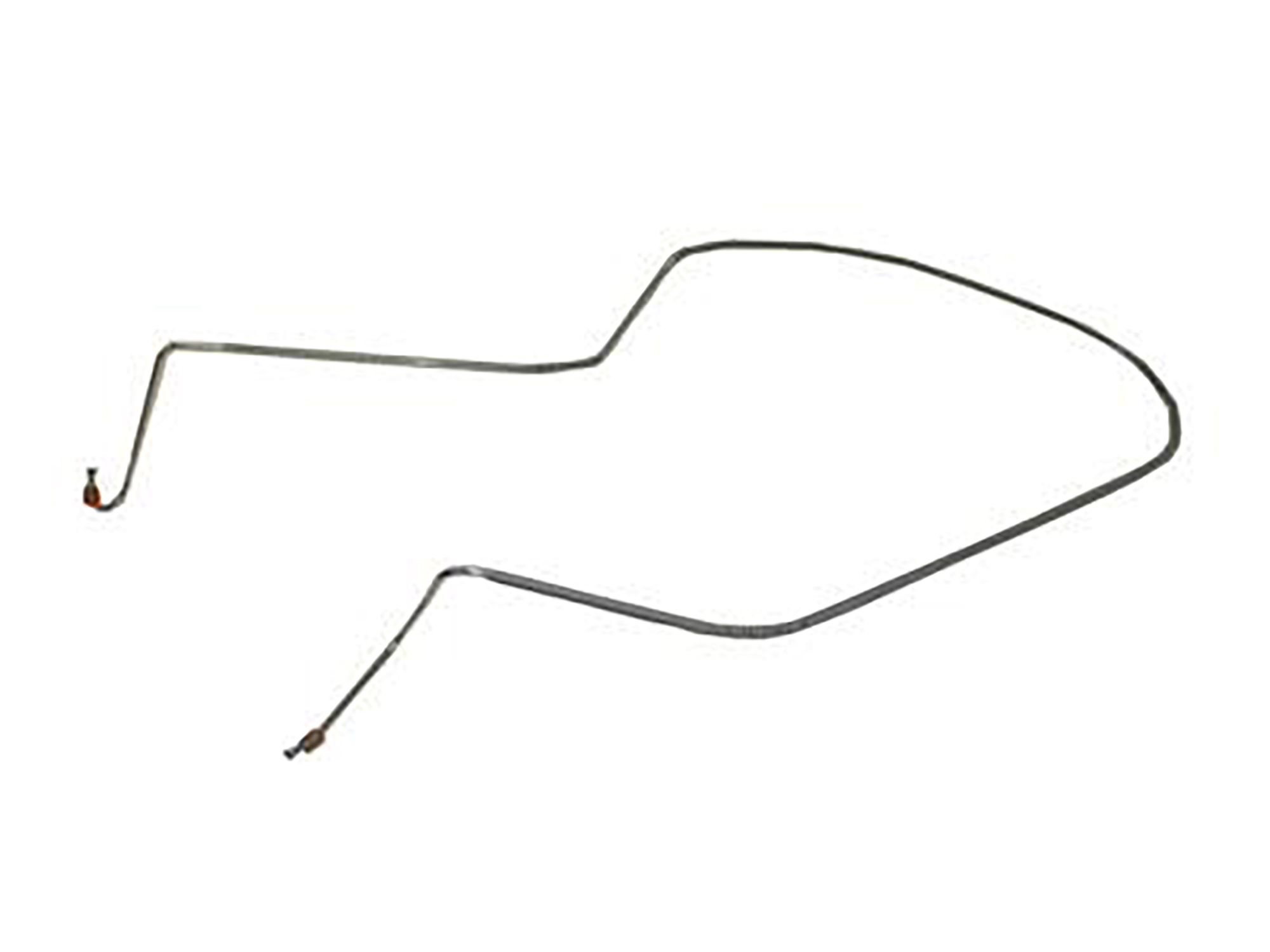 69 STD & Power Front to Rear Brake Line (Stainless)