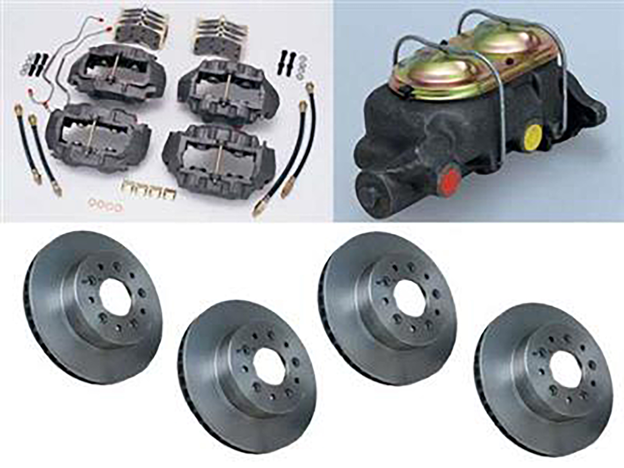 77-82 Brake Caliper Overhaul Set Lip Seal Super Deluxe With Power Brakes