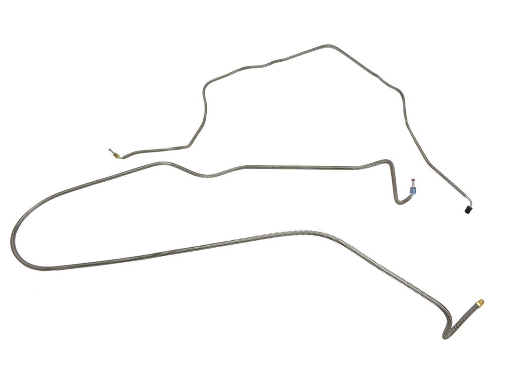 70-73 Brake Line Set - Steel For Full Car Power Brakes