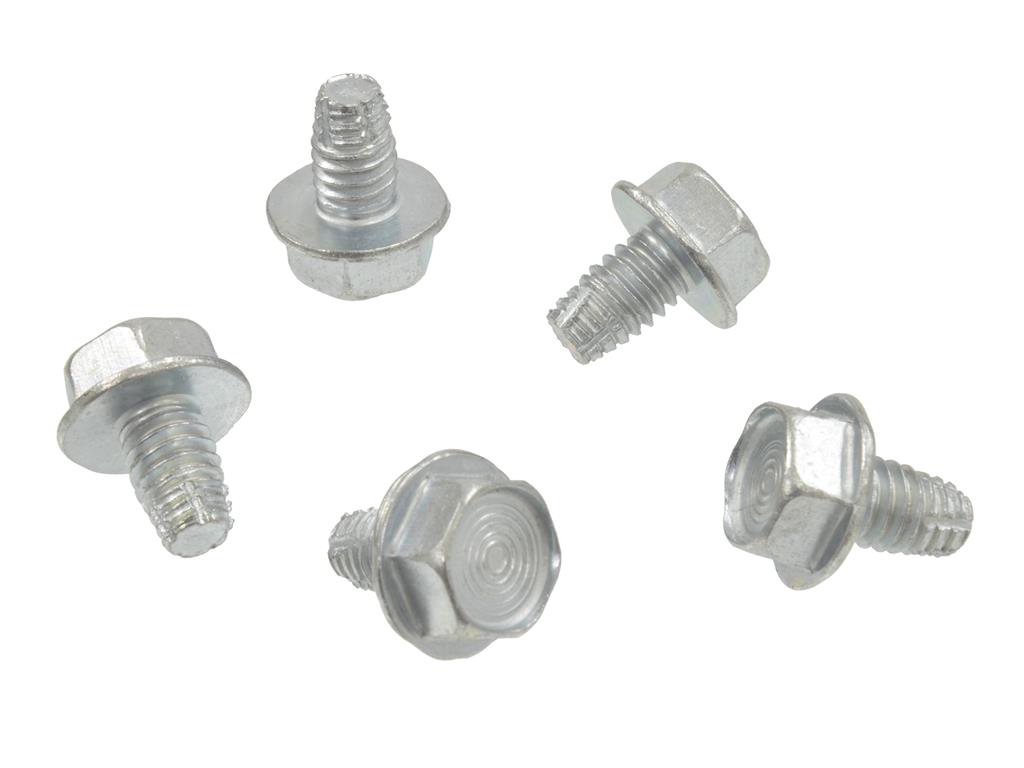 69-82 Brake Fuel Line Clip Bolt Set - 5 Pieces