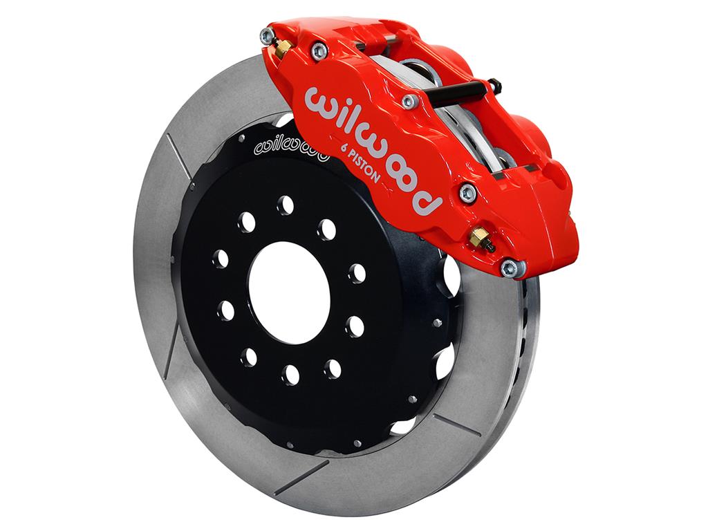 88-96 Wilwood Superlite 6R Front Brake Kit w/ 12.8in GT Rotors Brake Color: Black