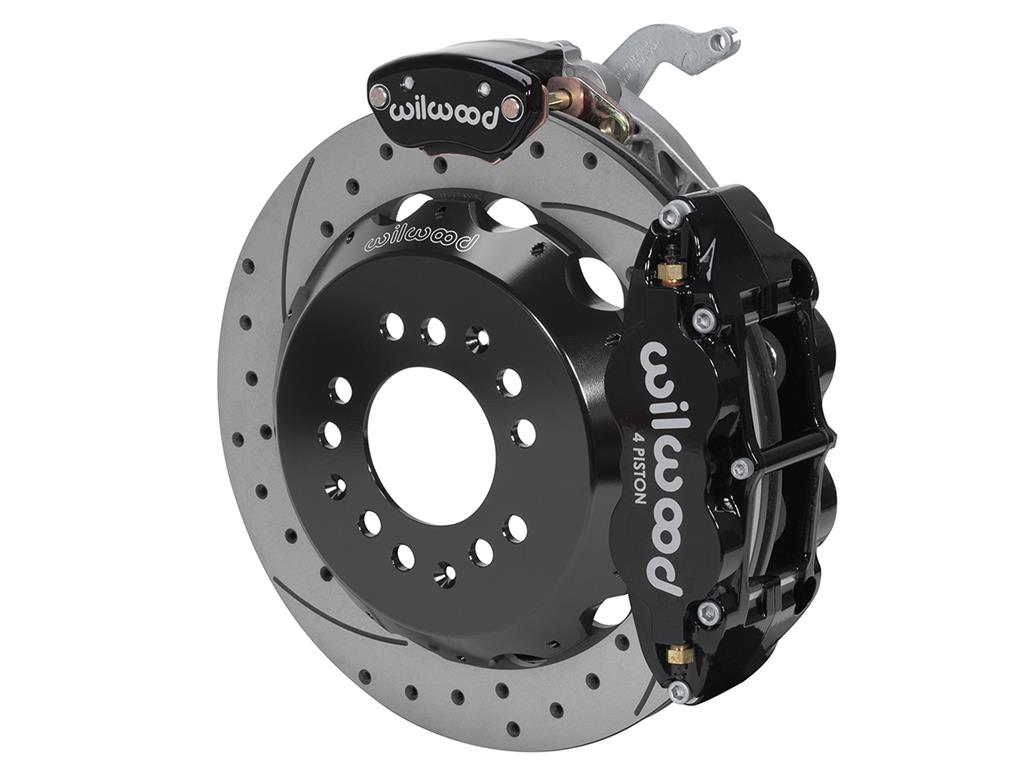 88-96 Wilwood Rear Superlite 4R Brake With Drilled And Slotted Rotor (ND)
