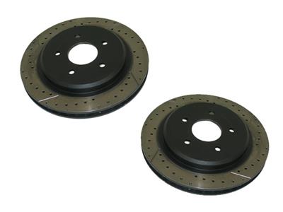 97-04 Rear Rotor - Drilled And Slotted Rear - AC Delco Durastop *Discontinued*
