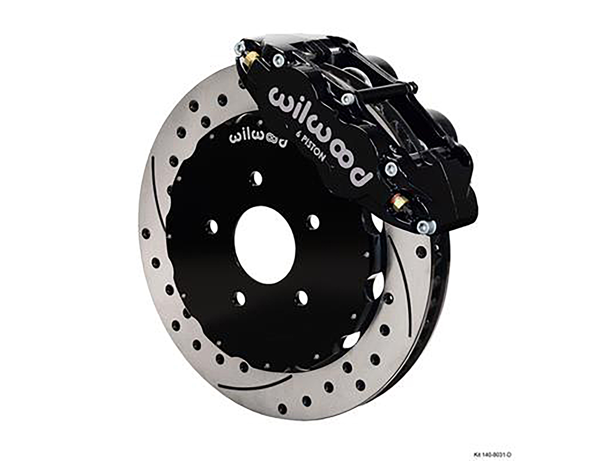 97-04 Wilwood Superlite 6R Front Brake Kit w/ 13in SRP Rotors Brake Color: Black