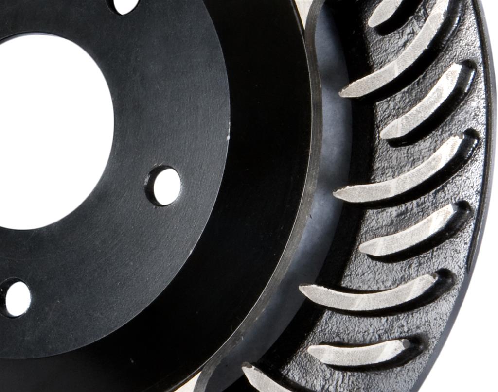 05-13 Slotted And Cross Drilled Rear Rotor - Except Z51 Or Magnetic Ride Control