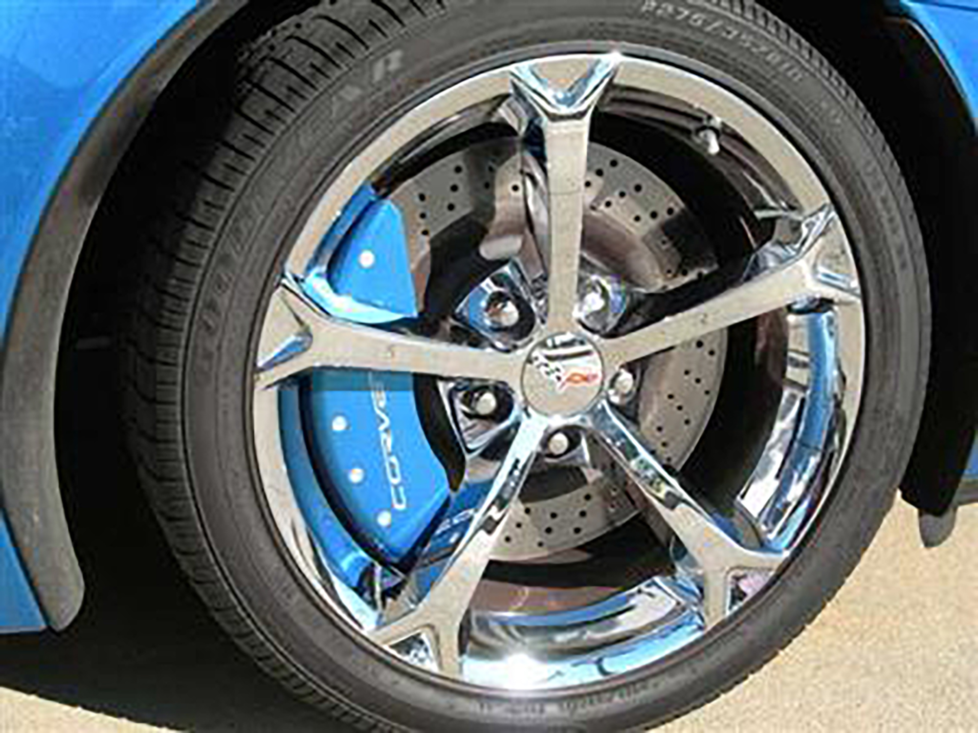 05-13 Brake Caliper Cover -Aluminum Powder Coated - Z06 / Grand Sport Set (ND)