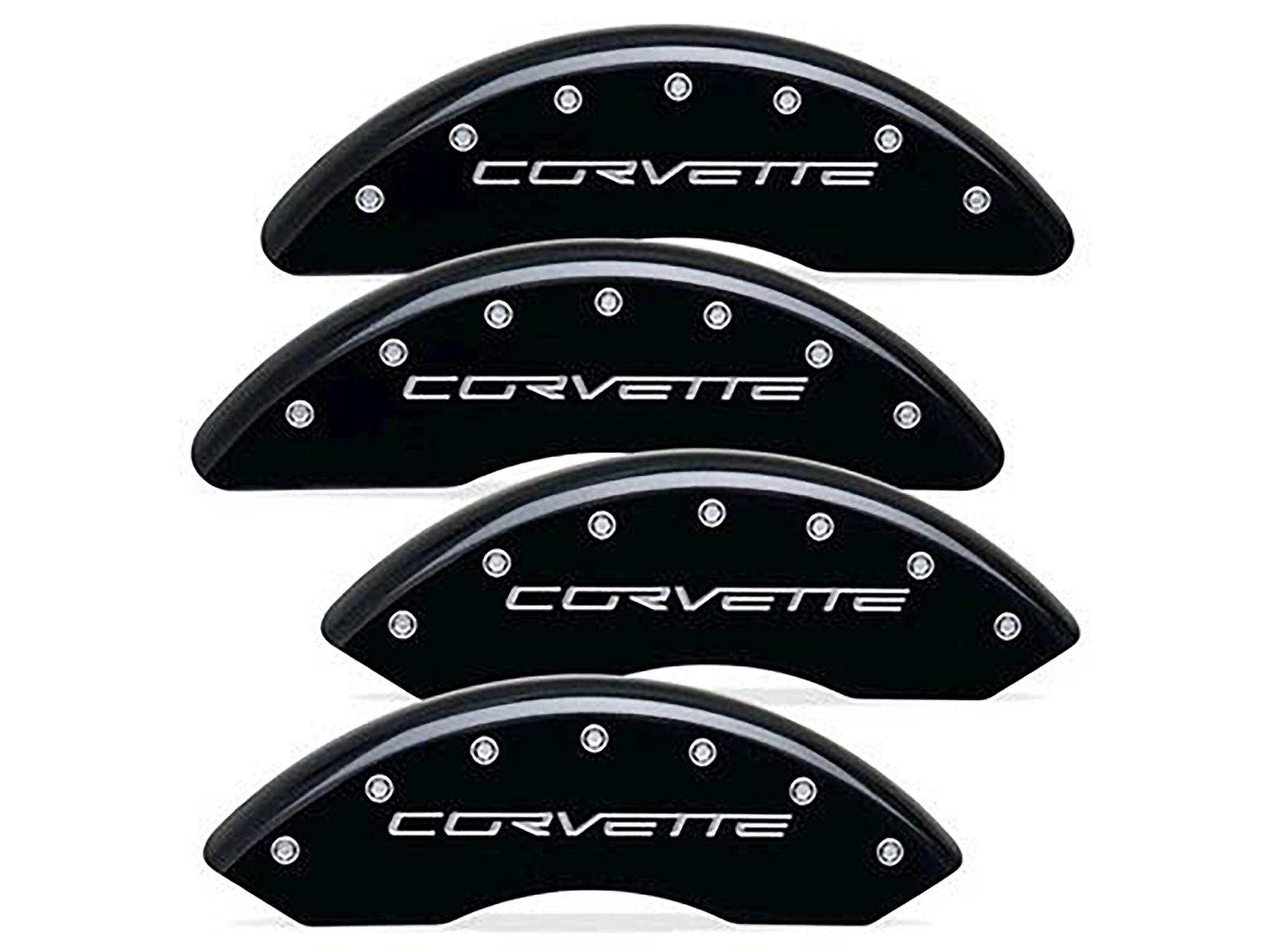 05-13 Brake Caliper Covers MGP - Aluminum Black Powder Coated - Z06/ZR1/GS (ND)