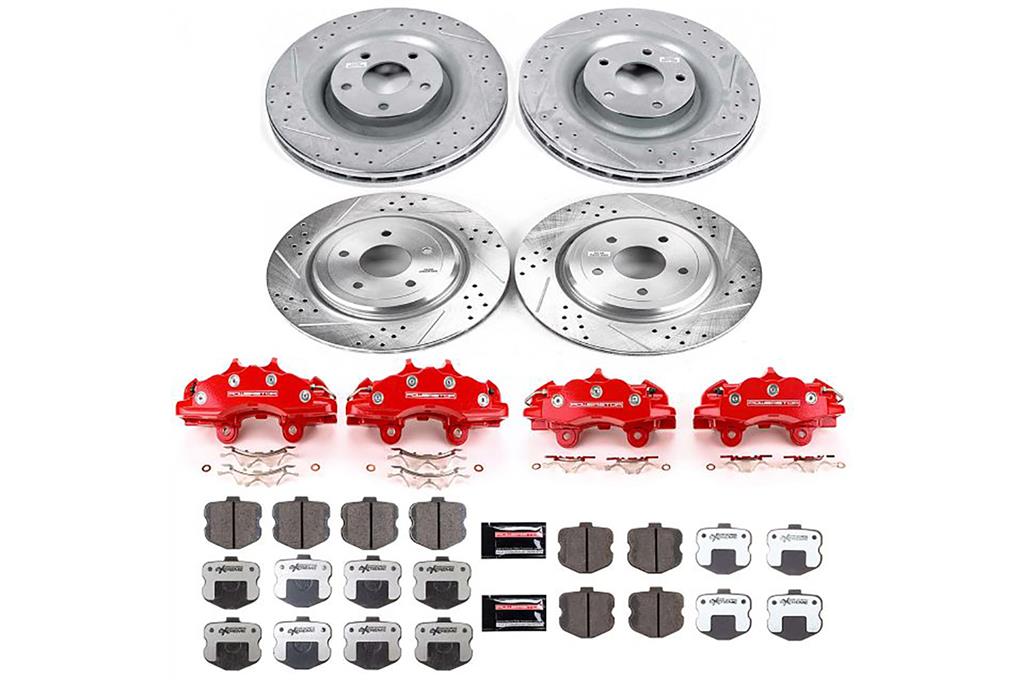 2006-2013 Z06 & Grandsport Powerstop Brakes & Rotors Upgrade Kit (ND)