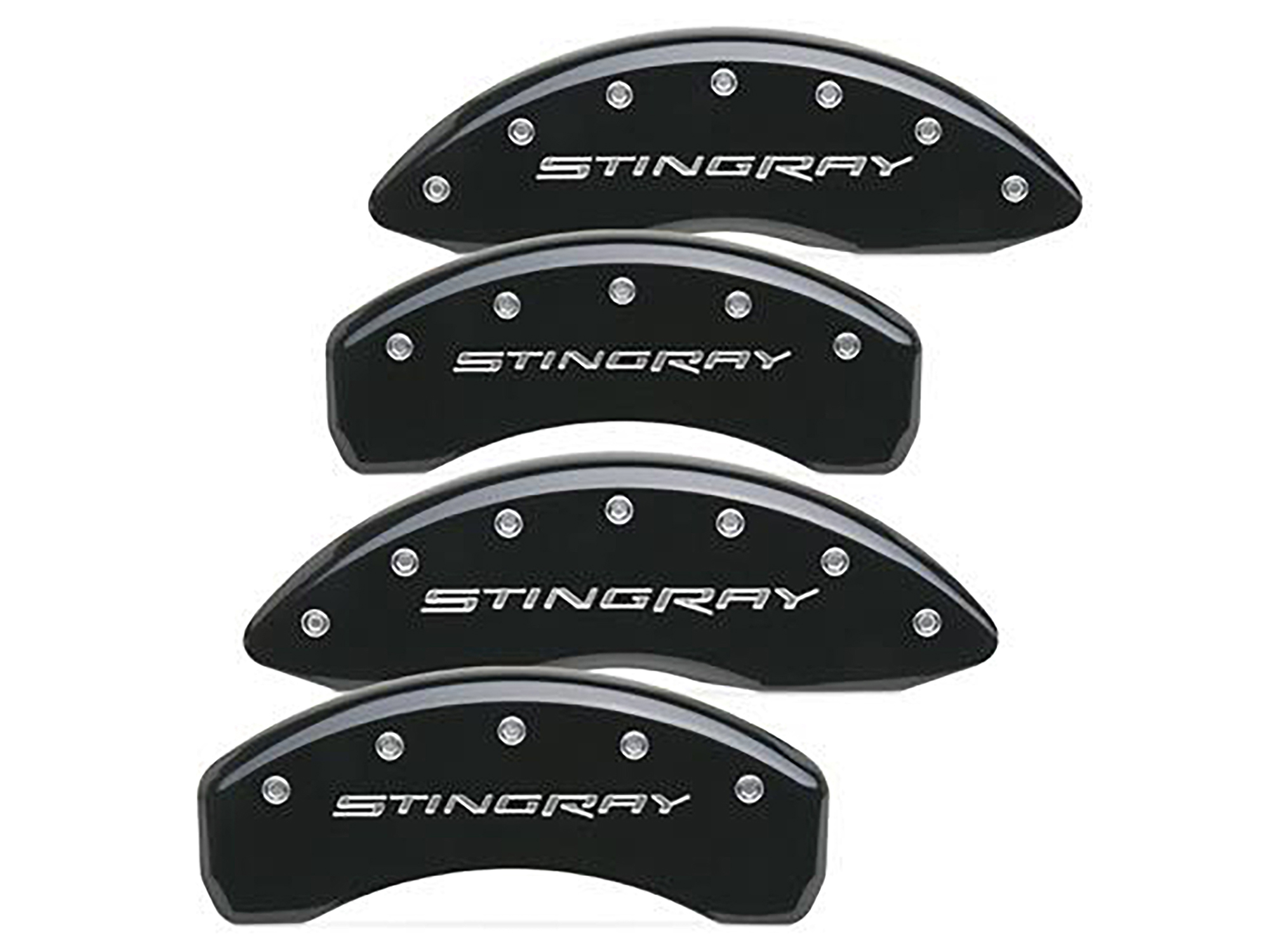 14-19 Brake Caliper Cover Aluminum Powder Coated w/ Stingray-exc Z06 or ZR1 (ND)