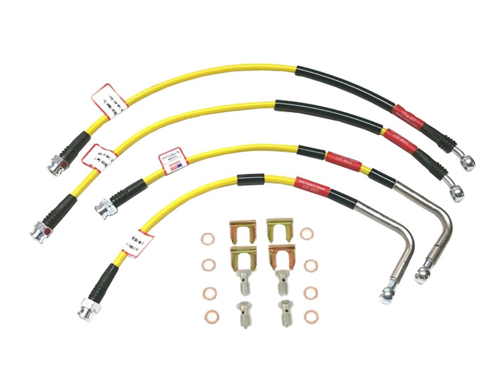 14-19 Stainless Steel Braided Brake Hose Except Z06 Set Of 4 (ND) *Discontinued*
