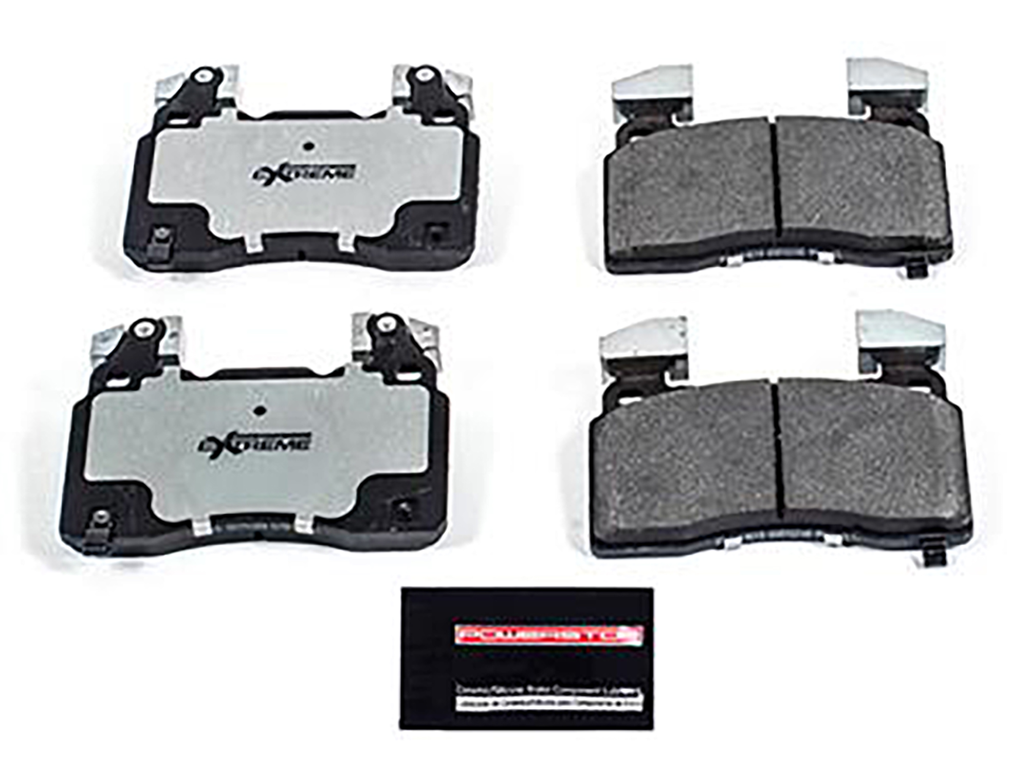 2014-2019 Z51 Powerstop Z26 Extreme Carbon-Fiber Ceramic Front Brake Pads
