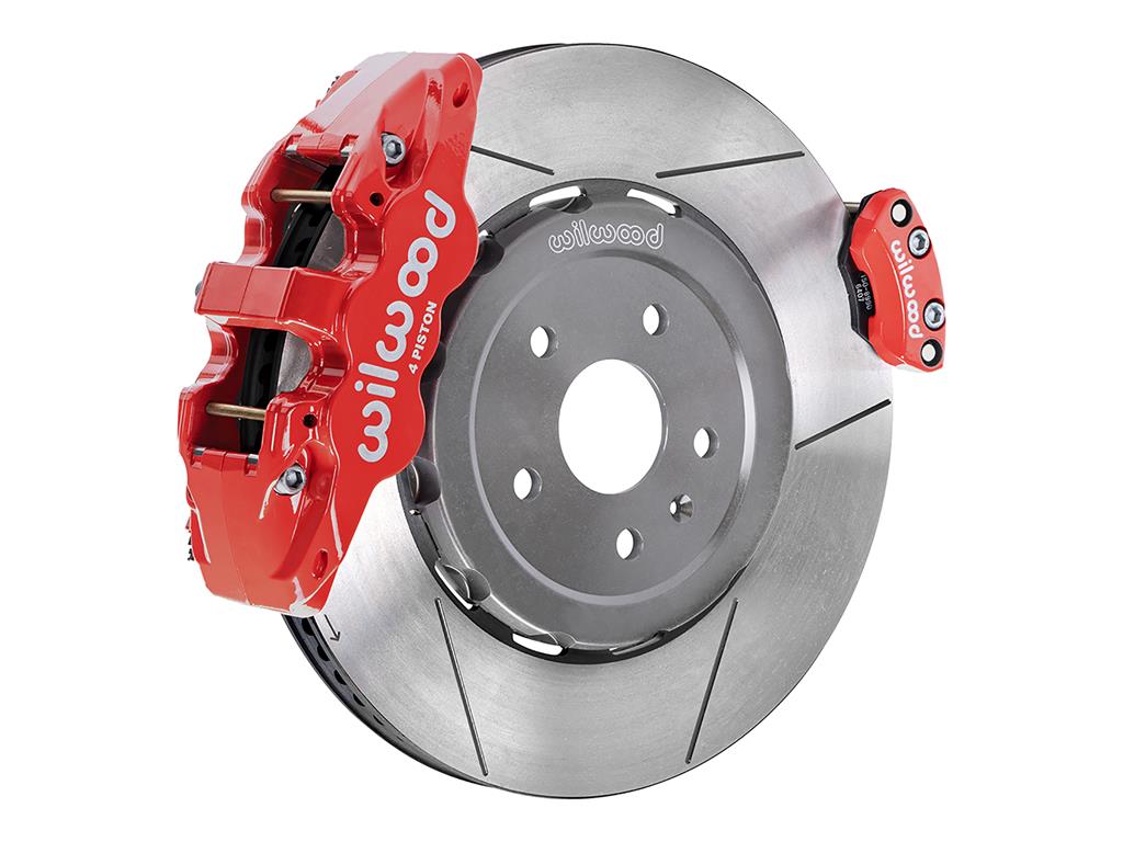 2020-2027 Wilwood Aero4 Rear Brakes Kit with 15" Slotted Rotors