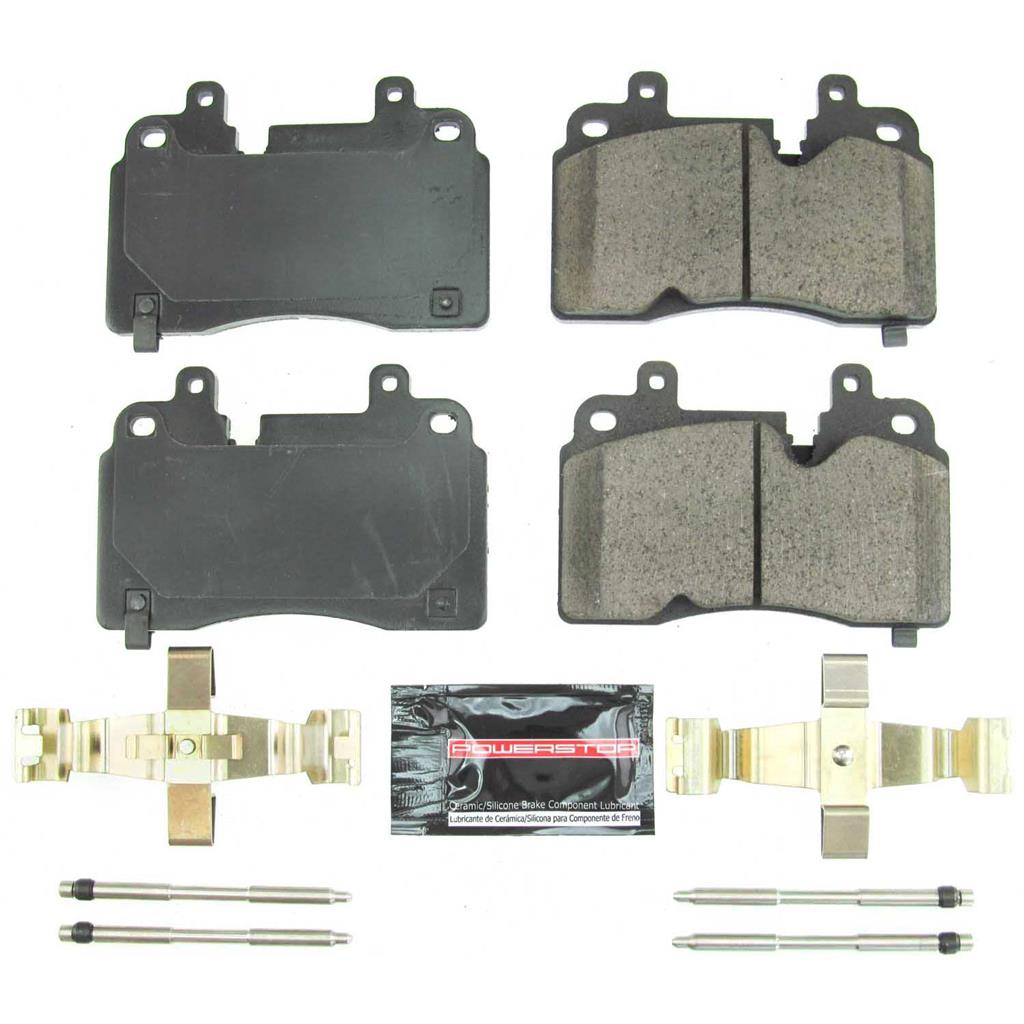 20-27 Powerstop Z26 Front Brake Pads-exc Z51