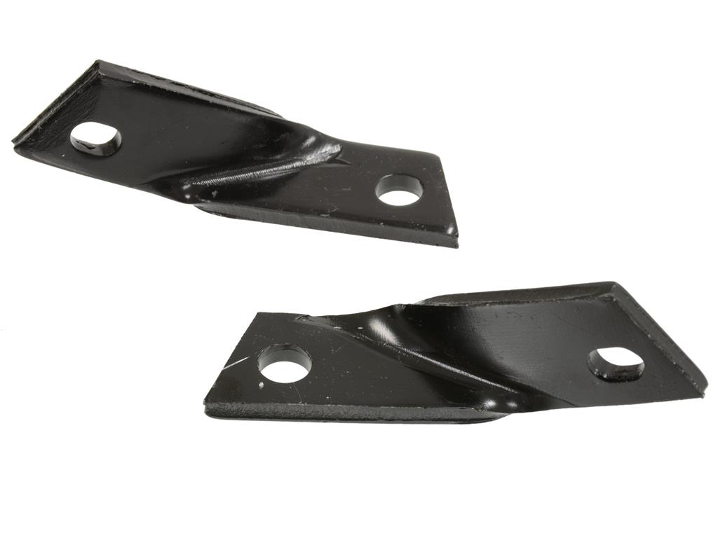 68-72 Bumper Extension Reinforcement - Front Outer To Nose