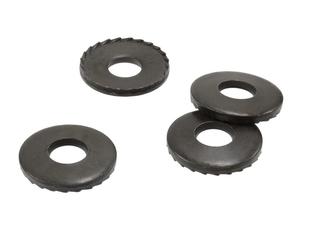 73-79 Bumper & Radiator Support Bracket Serrated 7/16" Washers - Set of 4