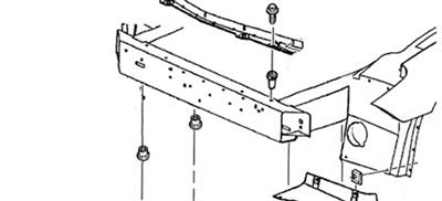 97-04 Bumper Impact Bar - Front *Discontinued*