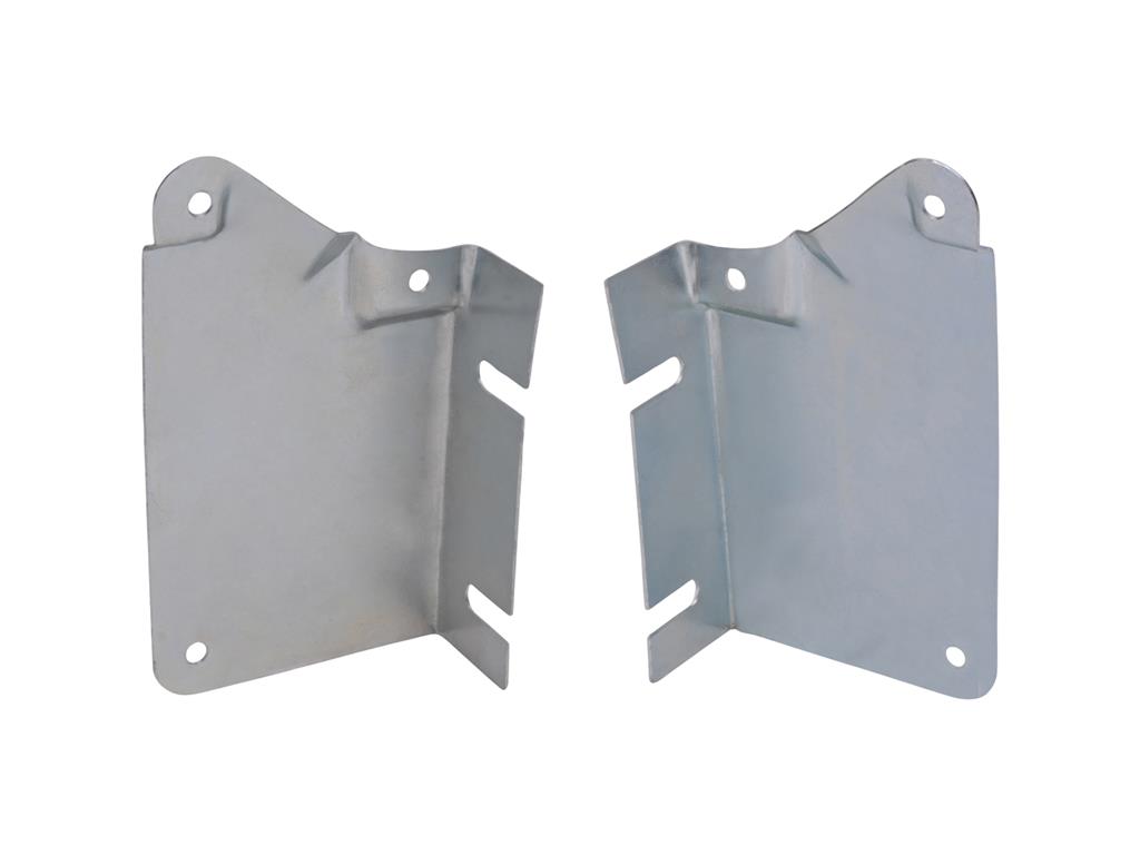 1953-1955 Door Hinge Upper Access Cover Plates - Pair
