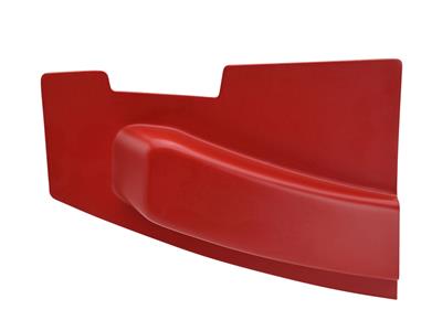 63 Left Radio Side Panel - ABS Plastic - CA