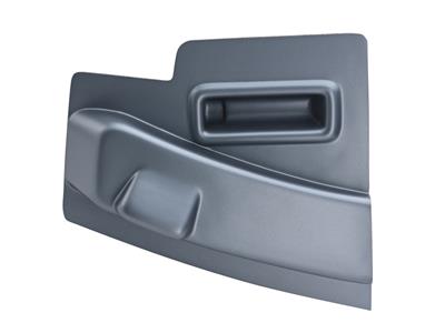 67 Left Radio Side Panel - ABS Plastic - CA