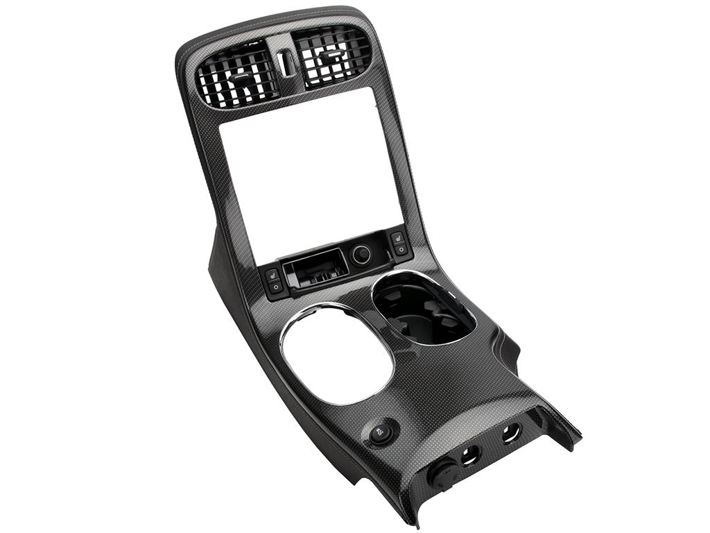 2010-2013 Gunmetal Cntr Cnsl Trim Plt-Cmplt Exc Mag Ride Control *Discontinued*