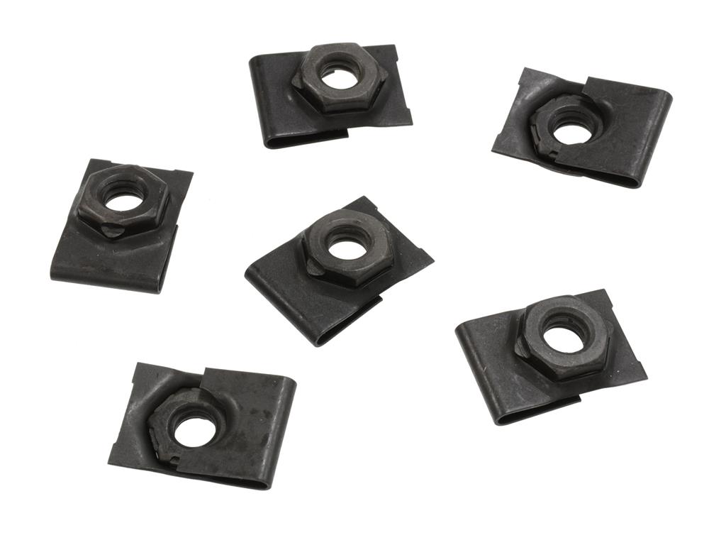 56-60 Radiator Mount J Nut Set