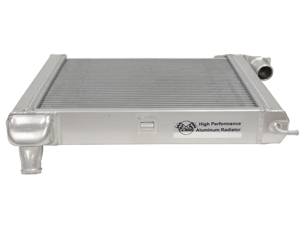 63-67 327 & 68-72 350 4-spd w/o AC Direct Fit Aluminum Radiator Radiator Finish: Natural