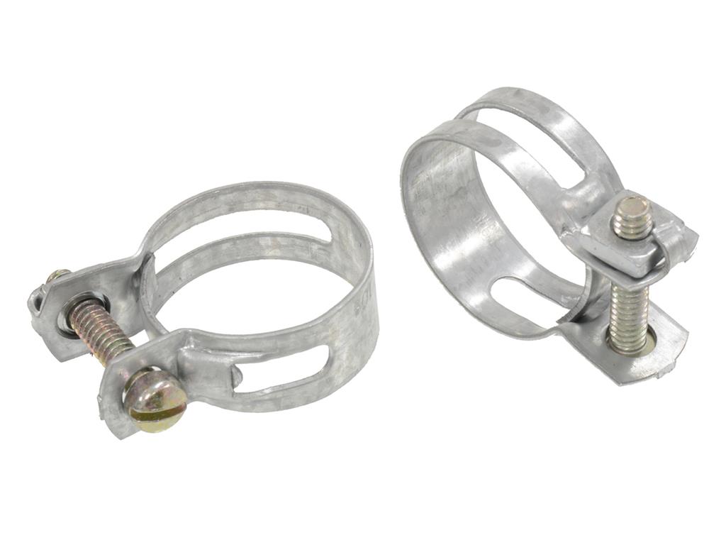 63-67 Expansion Tank to Water T Heater Hose Clamps