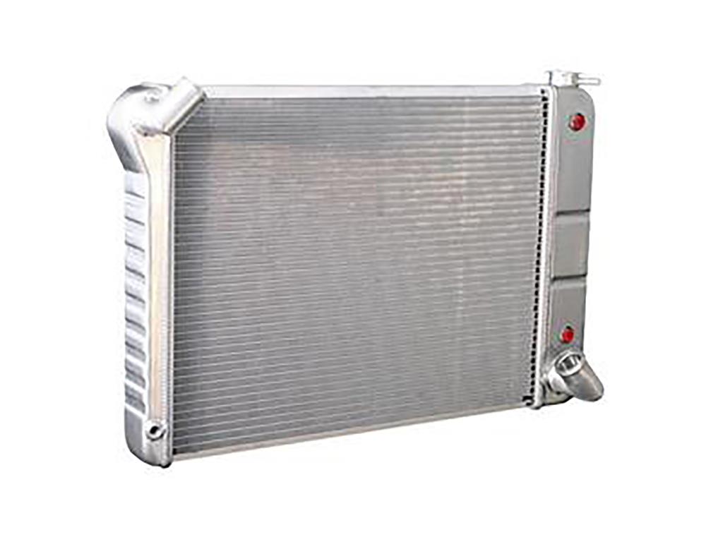 66-68 427 w/Auto & 68 327 w/Auto Direct Fit Aluminum Radiator Radiator Finish: Natural