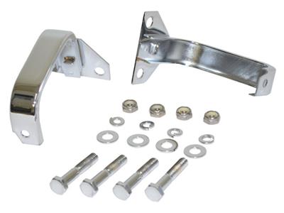 1966-1967 427 Chrome Radiator Upper Support Brackets