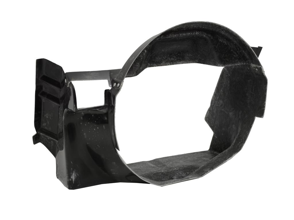 66-67 327 Fiberglass Fan Shroud - Hand Laid Replacement