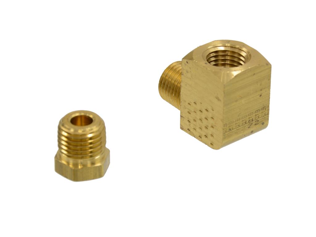 70-72 Brass Radiator Drain Fitting With Plug