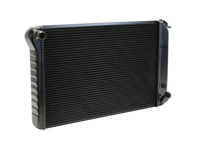 77-82 w/Auto Direct Fit Aluminum Radiator Radiator Finish: Black Ice Coat