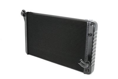 69-72 427/454 w/Auto Direct Fit Aluminum Radiator Radiator Finish: Black Ice Coat