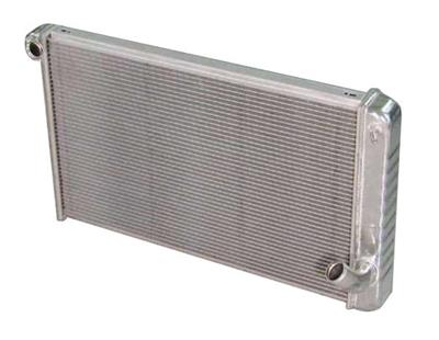 69-72 427/454 w/Auto Direct Fit Aluminum Radiator Radiator Finish: Natural