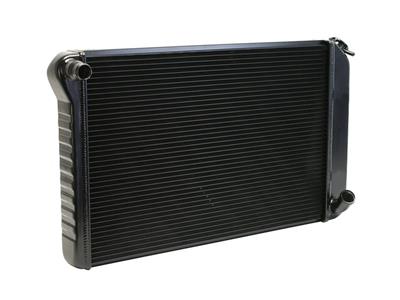 77-81 w/4-spd Direct Fit Aluminum Radiator Radiator Finish: Black Ice Coat