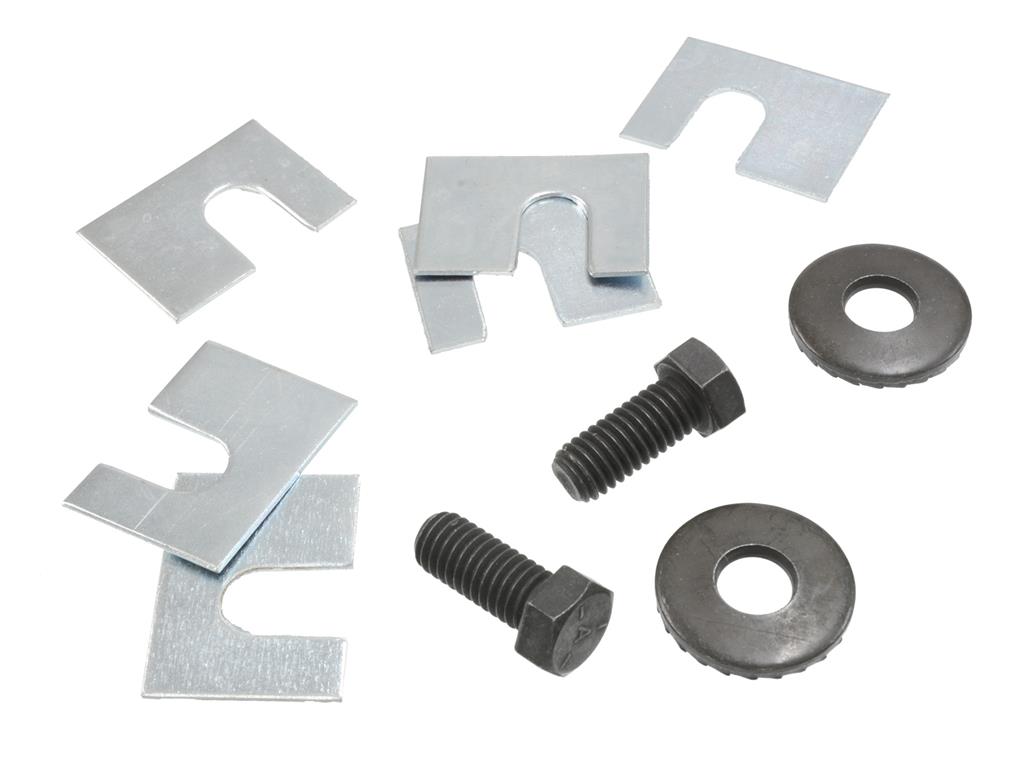 69-79 Radiator Core Support Lower Bolt, Shim, Washer Mount Kit - 10 Pieces