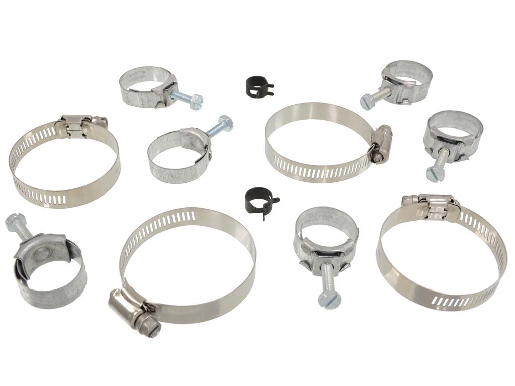 75-79 Radiator And Heater Hose Clamp Set - 350 Without Air Conditioning