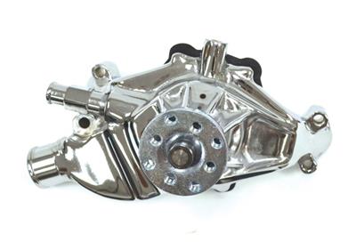 84-91 Water Pump - Aluminum Chrome Plated