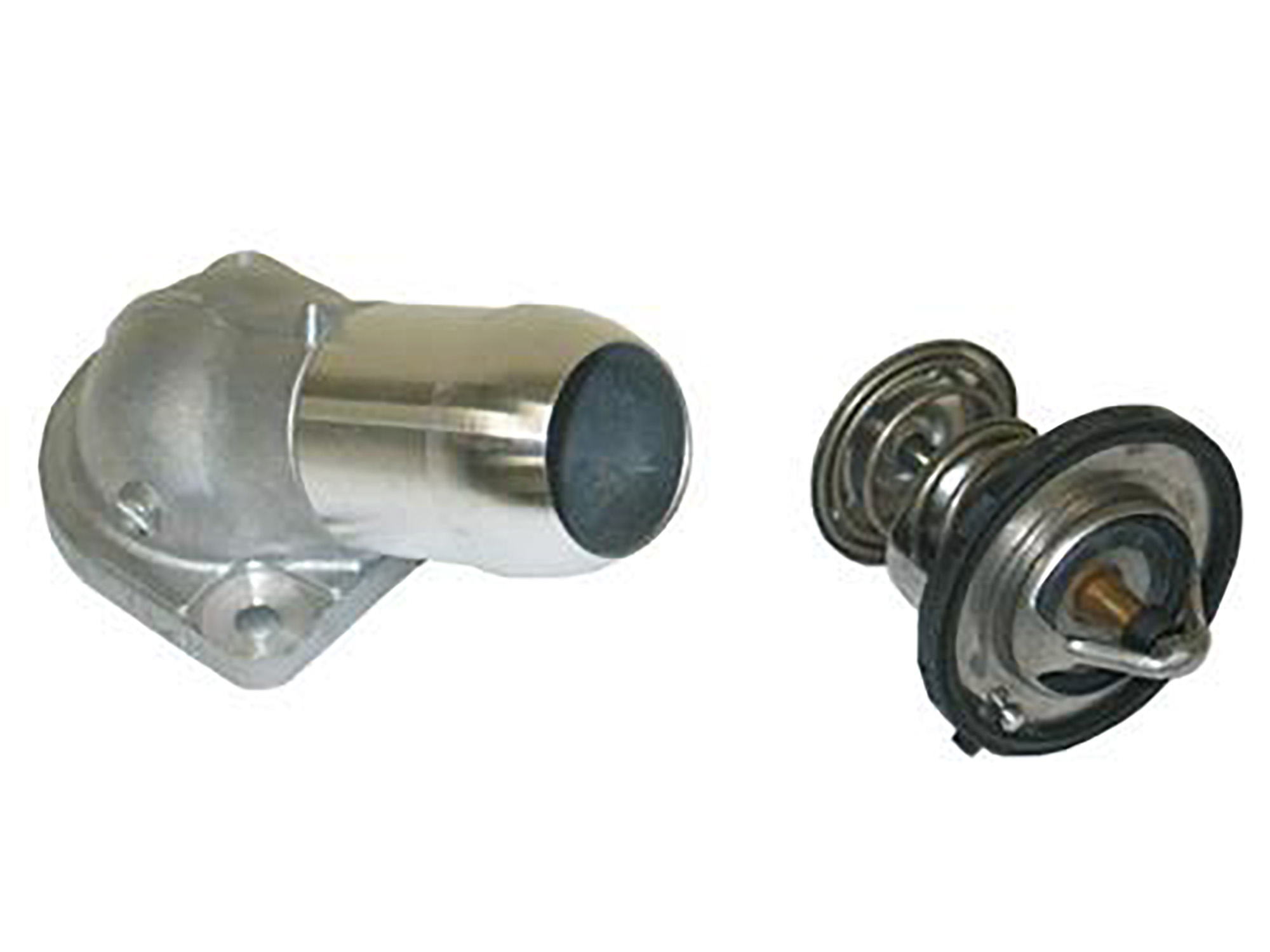04-08 Thermostat Housing / Water Outlet Neck With Thermostat - Stock