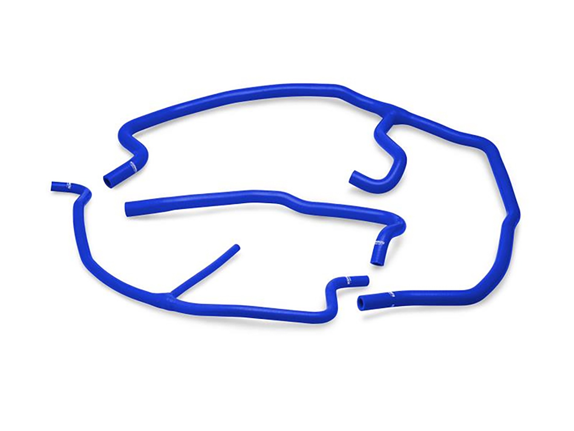 2005-2008 Mishimoto C6 Blue Silicone Ancillary Hose Kit