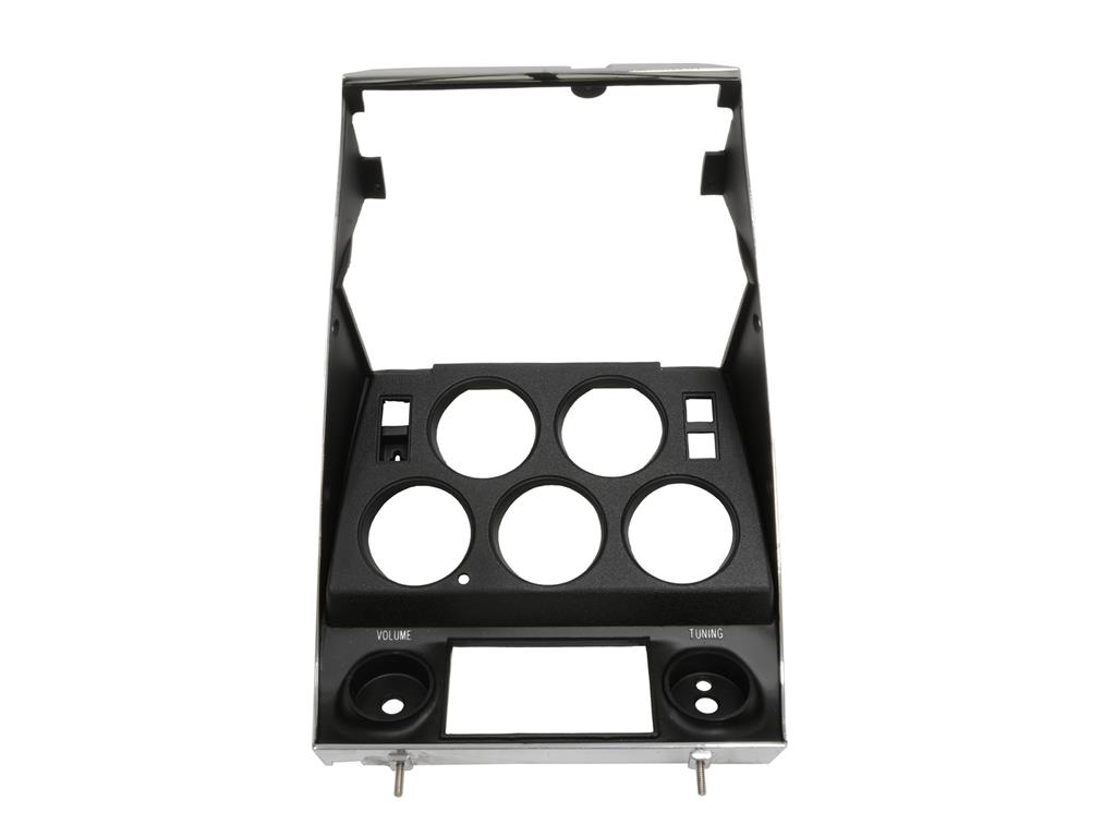 69-71 Center Console Gauges , Radio and Clock Surround Bezel