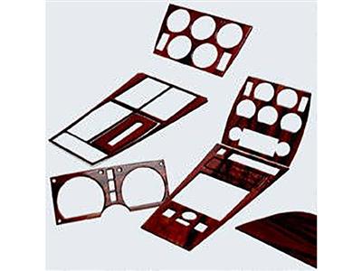 81-82 Dash Kit - Wood / Carbon Fiber - 4 Piece Full Dash Kit