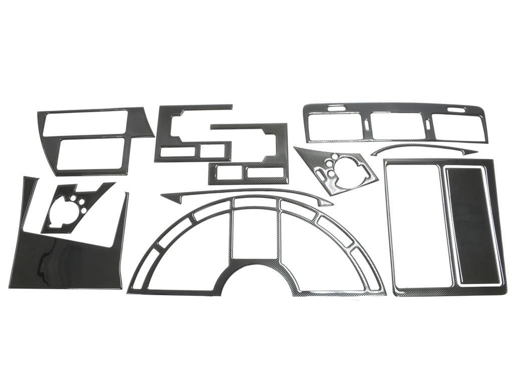92-93 8 Piece Deluxe Plus I Dash Kit